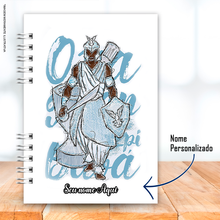 Caderno A5 Orixá Osogian