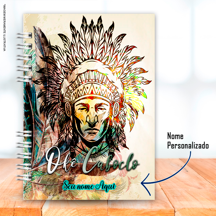 Caderno A5 Caboclo