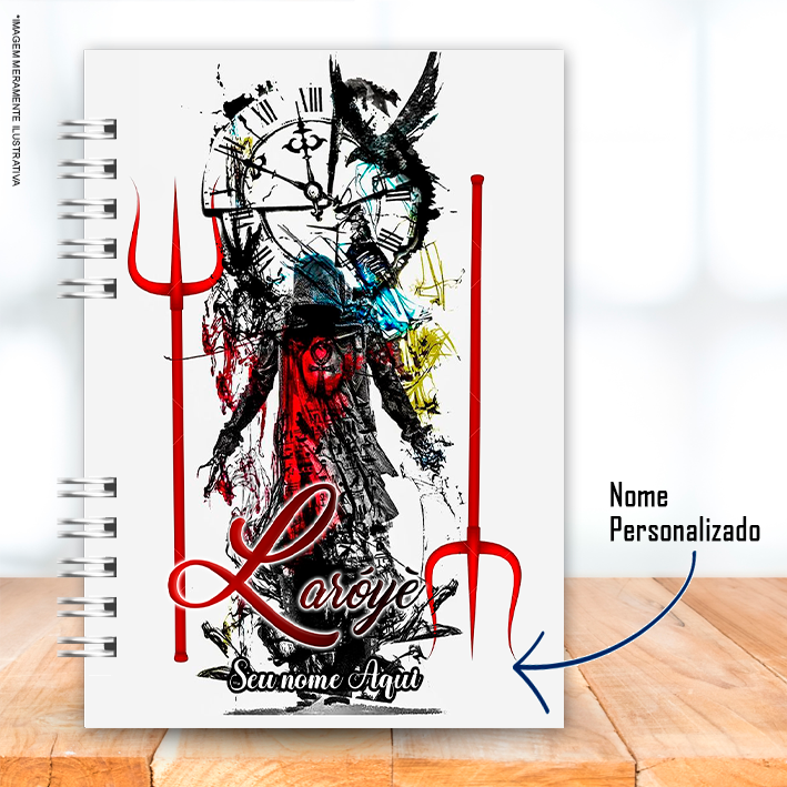 Caderno A5 Laroyê