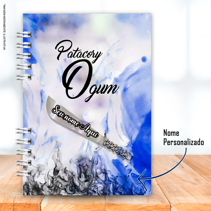 Caderno A5 Orixá Ogum