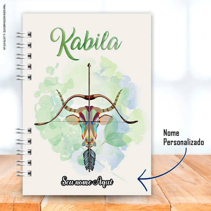 Caderno A5 Nkisi Kabila
