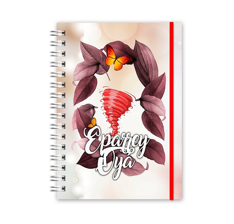 Caderno A5 Oyá folhas
