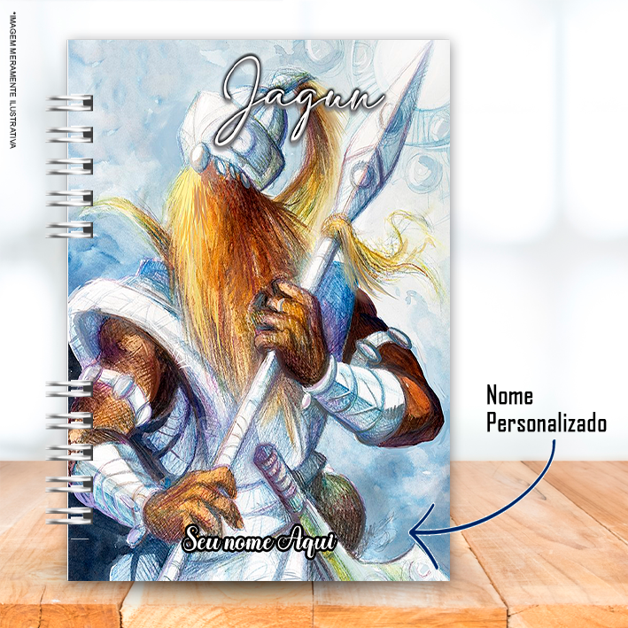 Caderno A5 Orixá Jagun