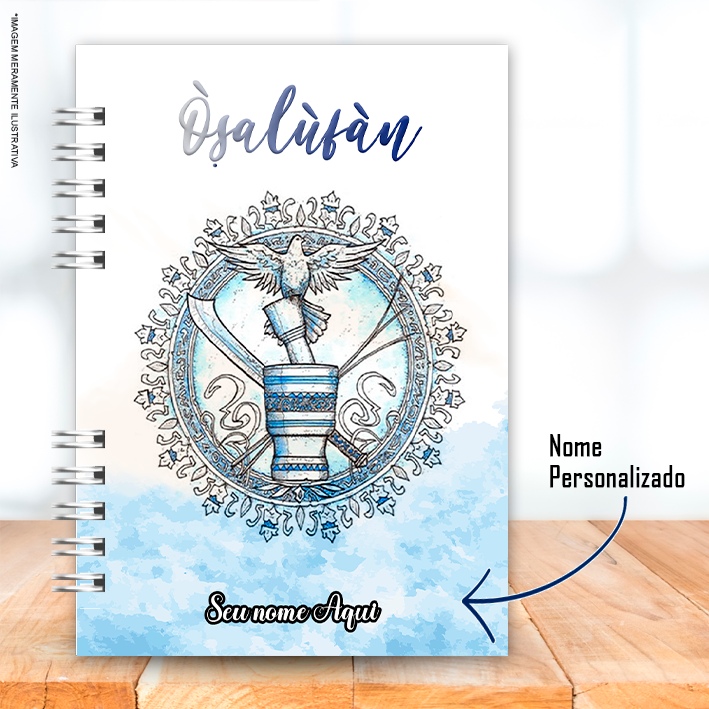 Caderno A5 Orixá Osogian (ferramenta)