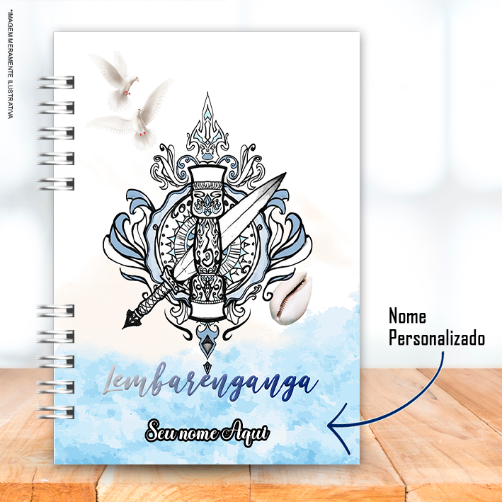 Caderno A5 Nkisi Lembá d'Ganga