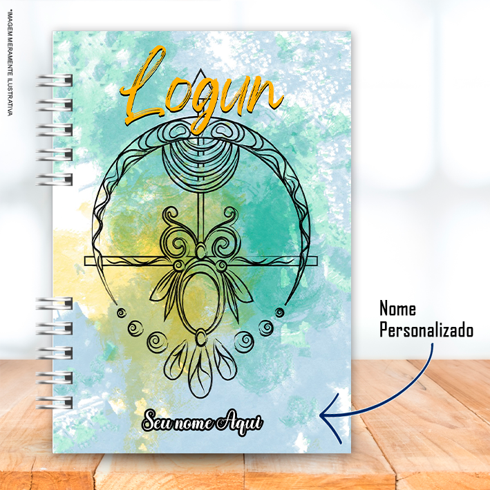 Caderno A5 Orixá Ologun Edé