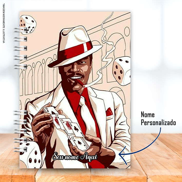Caderno A5 MALANDRO/SEU ZÉ