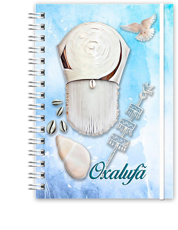 Caderno A5 Orixá Oxalufan