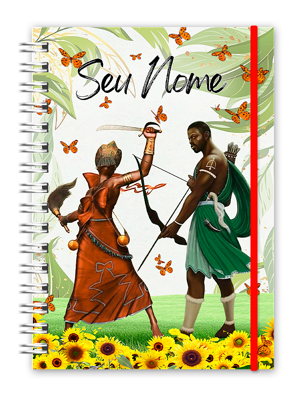Caderno A5 Orixá Oyá e Odé