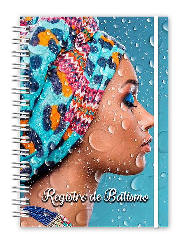 Caderno de REGISTRO de BATISMO