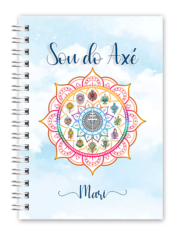 Caderneta (mini caderno) Axé