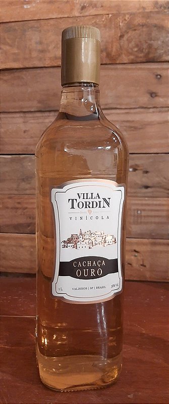 Cachaça Ouro Villa Tordin 1 Litro