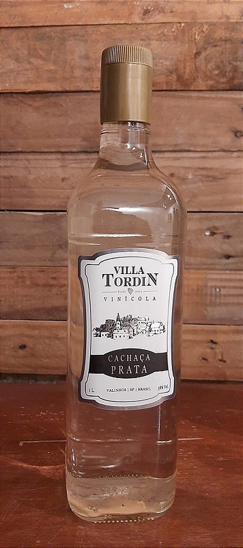 Cachaça Prata Villa Tordin 1 Litro