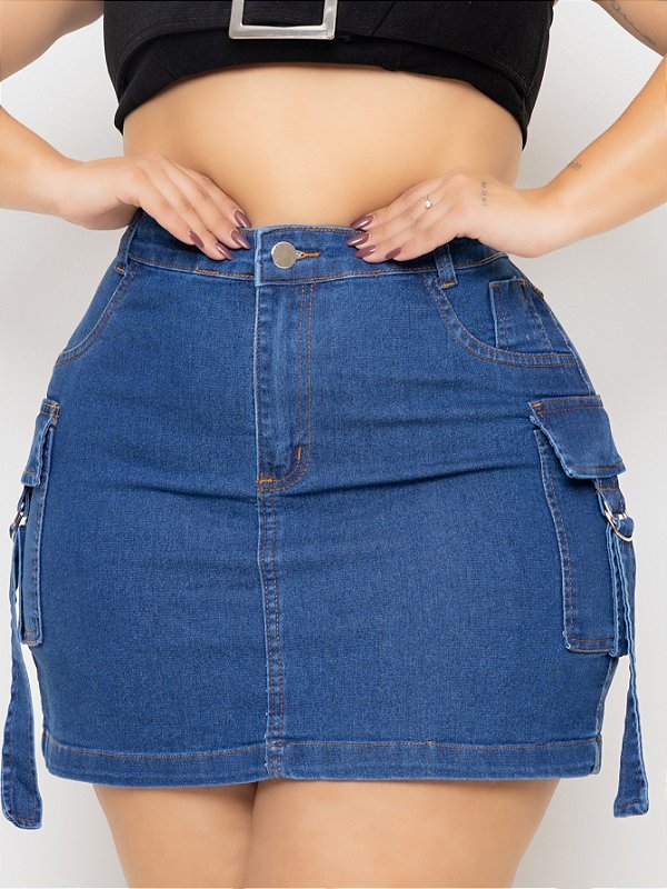 Saia-Calça Inerzia Plus Size - Pacote 2 Unidades Com Bolsos | Esportes E Casual