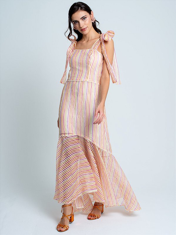 Vestido Aquarela | midi