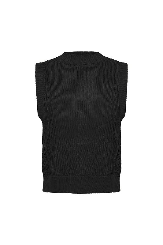 Regata Tricot Cavada | Preta