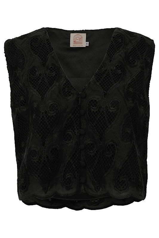 Blusa Guadalupe | Preta