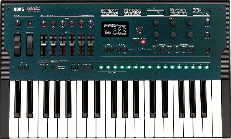 Teclado sintetizador Korg Opsix - Sintetizador FM - Classic