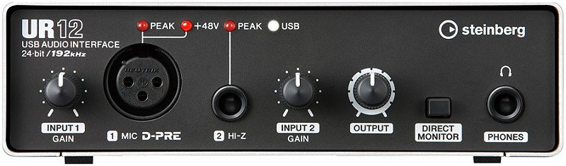 優待特典一覧 Interface UR-12 Steinberg Yamaha de Classic - Áudio DTM・DAW