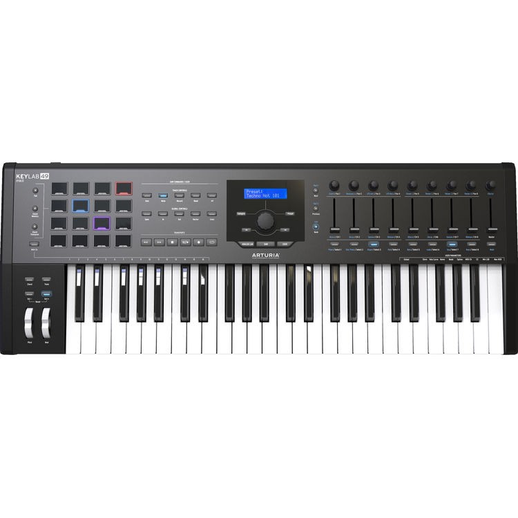Teclado Arturia KeyLab MKII 49 - Software e Controlador MIDI