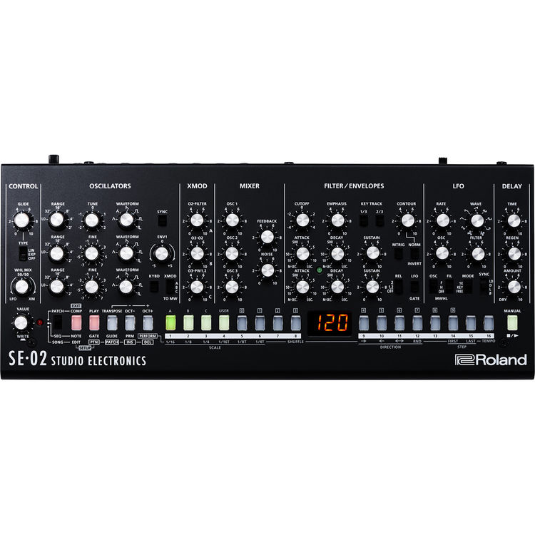 Roland Sintetizador analógico SE-02 Boutique Designer Series