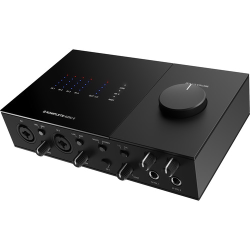 Interface de áudio USB Native Instruments Komplete Audio 6 Interface de áudio USB Native Instruments Komplete Audio 6
