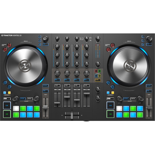 DJ機材 TRAKTOR kontrol S3 Controlador DJ Native Instruments Traktor Kontrol S3 com 4