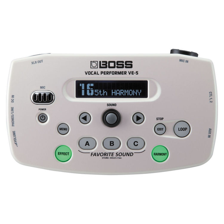 Vocal performer VE-5 BOSS ボーカルエフェクター Processador para Voz BOSS VE-5 Vocal Performer