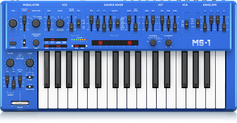 【完動品・元箱付】Behringer MS-1-BK アナログシンセサイザー 黒 ms-1-bu_p0dnh_top_xl-