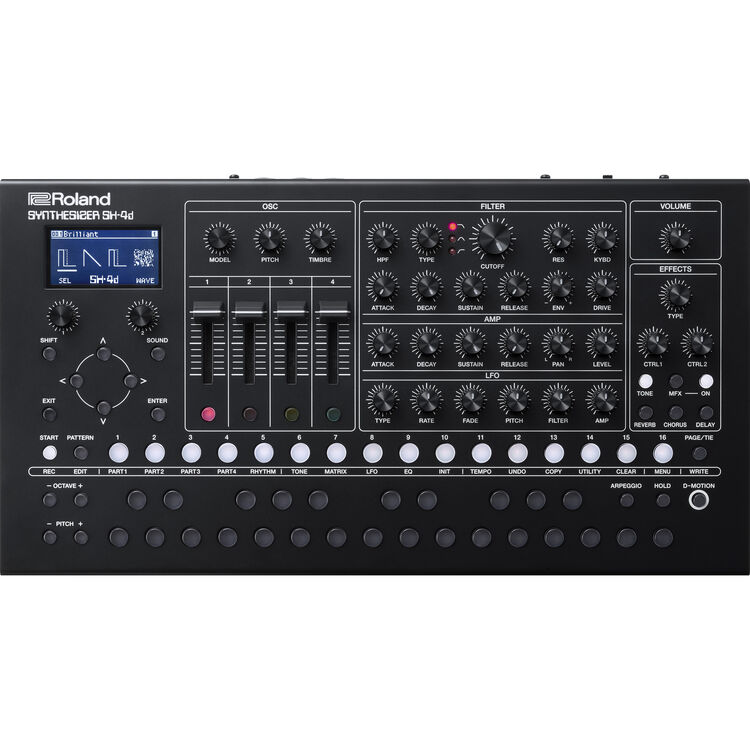 鍵盤楽器 Roland SH-4d Roland SH-4D sh4d sh 4 d Módulo Sintetizador - Classic Keyboards