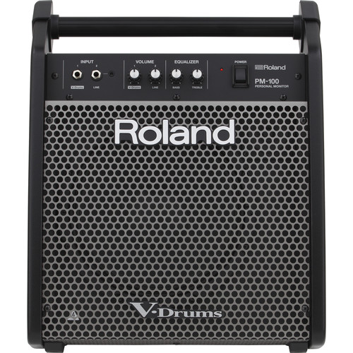 スピーカー・ウーファー Roland PM-100 Roland 電子ドラム用 スピーカーセット PM-100 A 【繋いですぐに音が