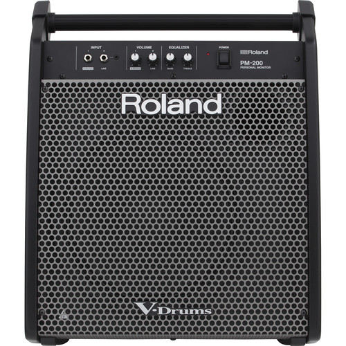 Roland ローランド パーソナルモニター PM-200 V-Drums Amplificador Roland Pm-200 Monitor com 180w V-Drums - Classic