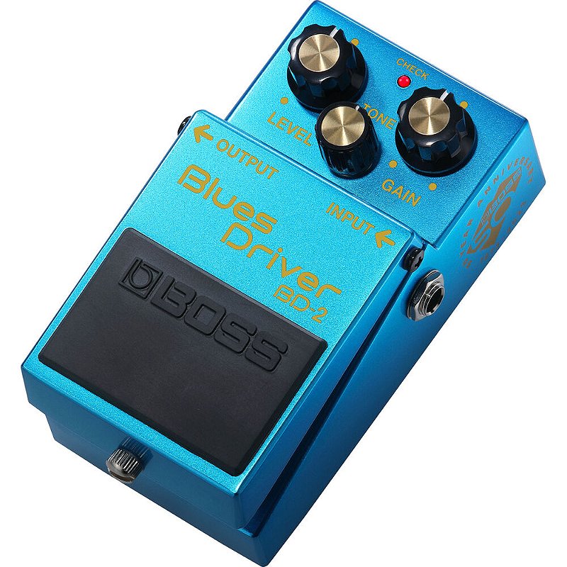 【美品】BOSS Blues D BD-2 Pedal de overdrive blues edição limitada BOSS BD-2 50º