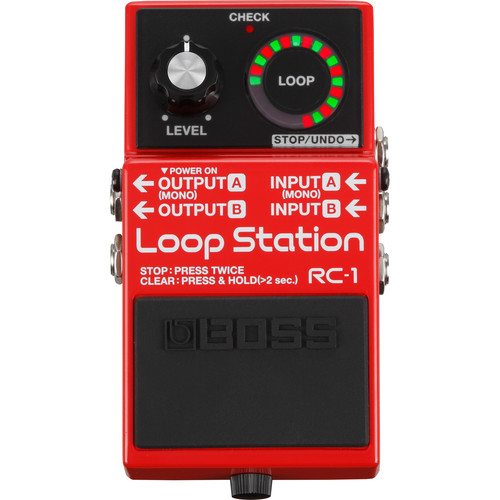 Pedal de estação de loop BOSS RC-1 - Classic Keyboards