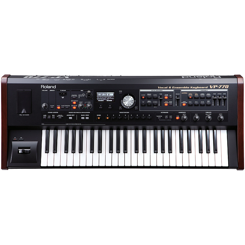 Teclado Roland VP-770 vp 770 com Tecnologia SuperNATURAL Seminovo