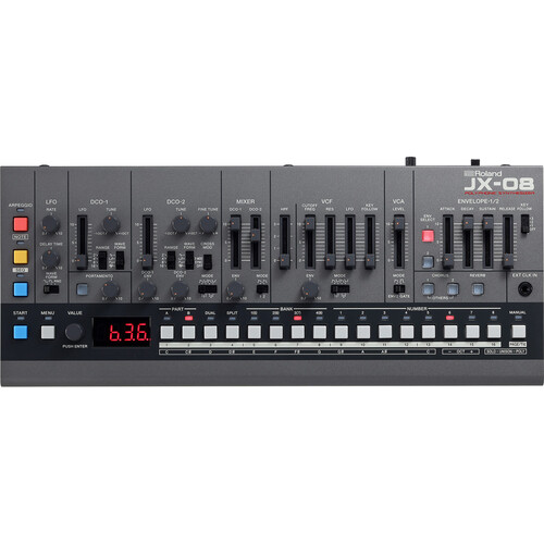 Roland Boutique JX-08 jx08 jx 08 Módulo de som Sintetizador