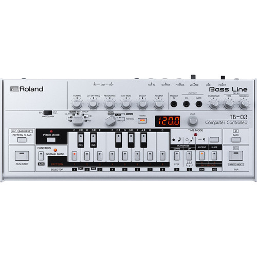 Roland boutique tb03 Bass Line シンセサイザー Roland TB-03 Boutique TB 03 TB03 Sintetizador Bassline - Classic