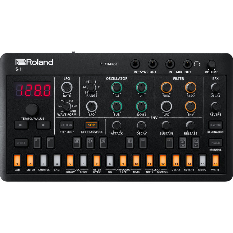 Roland S-1 AIRA Compacto s1 s 1 Sintetizador polifônico Tweak