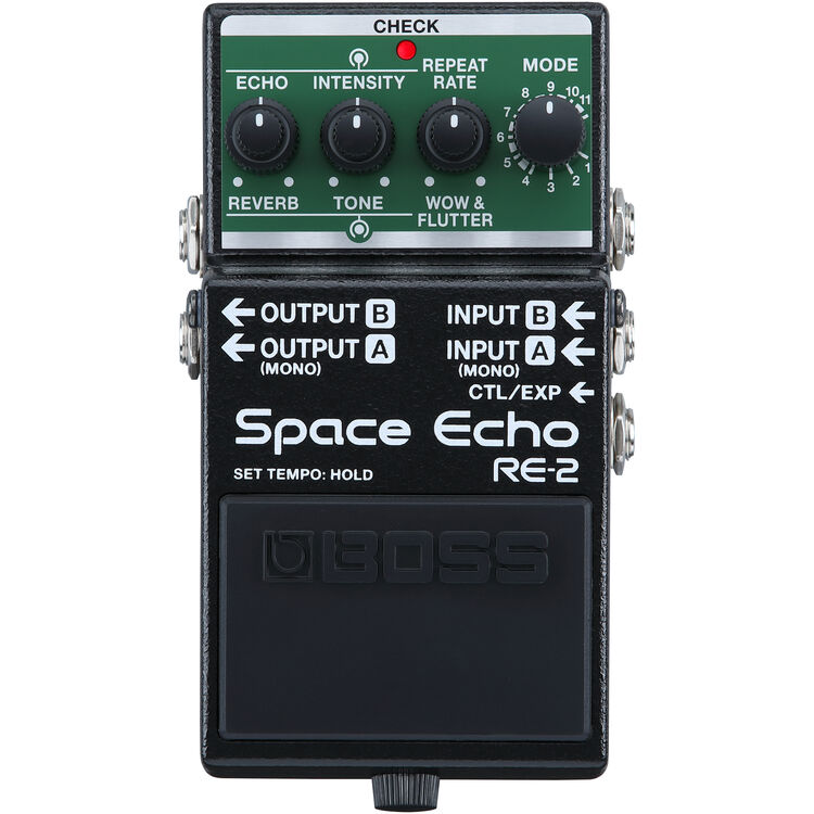 ギター BOSS RE-2 BOSS RE-2 Pedal de delay e Echo - Classic Keyboards