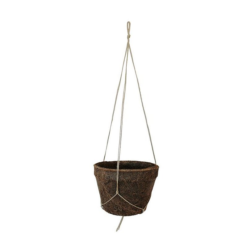 Set 4 Fioriere In Fibra Di Cocco, Vasi In 4 Misure, Portapiante Per Balcone E Davanzale Pellicola Naturale Relaxdays 86647755 - Foto 7