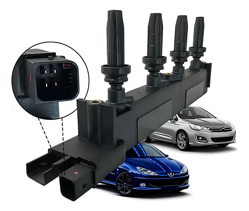 Bobina Accensione per Peugeot 206 307 406 407 607 806 807