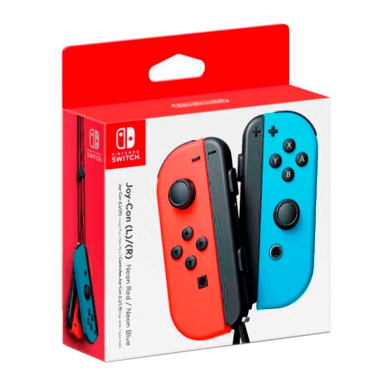 Joy-Con Vermelho e Azul Neon - StartGames