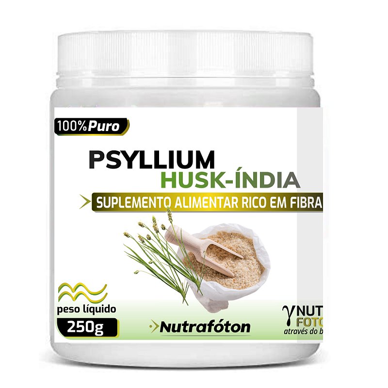 PSYLLIUM HUSK Superalimento Prébiótico, ajuda na Flora