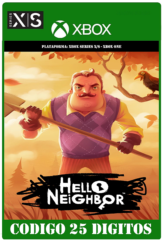 Hello Neighbor - Xbox One / Series X|S (Código 25 Dígitos) Mídia ...