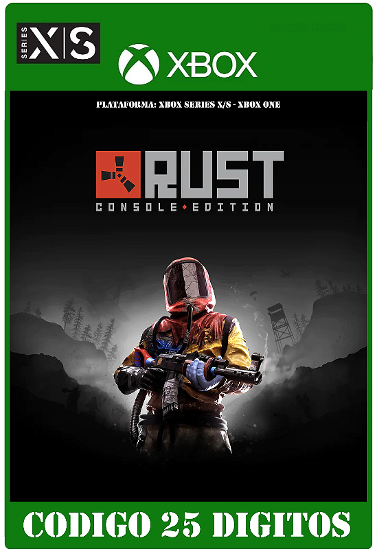 Rust Console Edition - Xbox One / Series X|S (Código 25 Dígitos) Mídia ...
