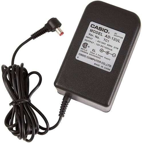 Alimentatore Casio Wk 1630 Alimentatore 12V Per Tastiere Casio WK-1630, WK-3700, Privia PX-100 - Sostituzione AD-12UL Adattatore AC 12V Per Tastiera - Foto 11
