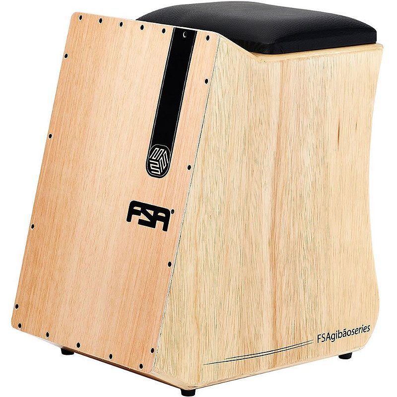 Cajon Elétrico FSA Gibão Series FGB6500 Natural Com 10 OFF Em