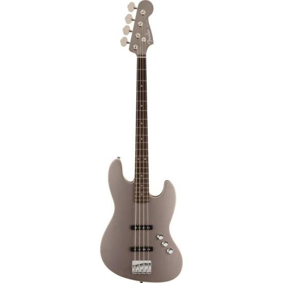 Fender Japan Aerodyne Jazz Bass ドルフィングレー Contrabaixo Jazz Bass Fender Aerodyne Special Dolphin Gray - Loja