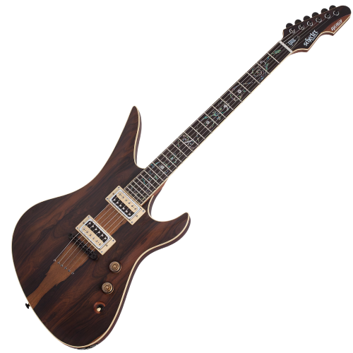 Guitarra Schecter Avenger Standard SHC Charcoal Satin com