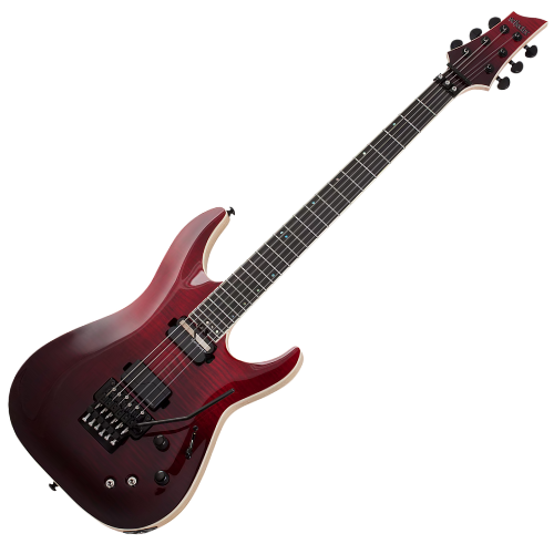 Guitarra Schecter C-1 FR SGR BLK Gloss Black com Captadores